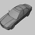 Silver Four Door Sedan Car With Classic Design And Sleek Body Lines