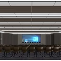 New Chinese Lecture Hall 3d model