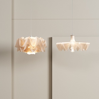 Modern chandelier 3d model