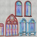 tree-grain mori windows 3d model