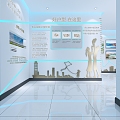 Modern Science and Technology Exhibition Hall High-tech Exhibition Hall Modern Experience Hall 3d model