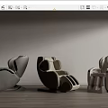 Sleek Modern Massage Chair Models With Ergonomic Design And Premium Upholstery