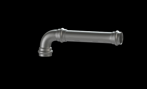 Modern Piping 3d model