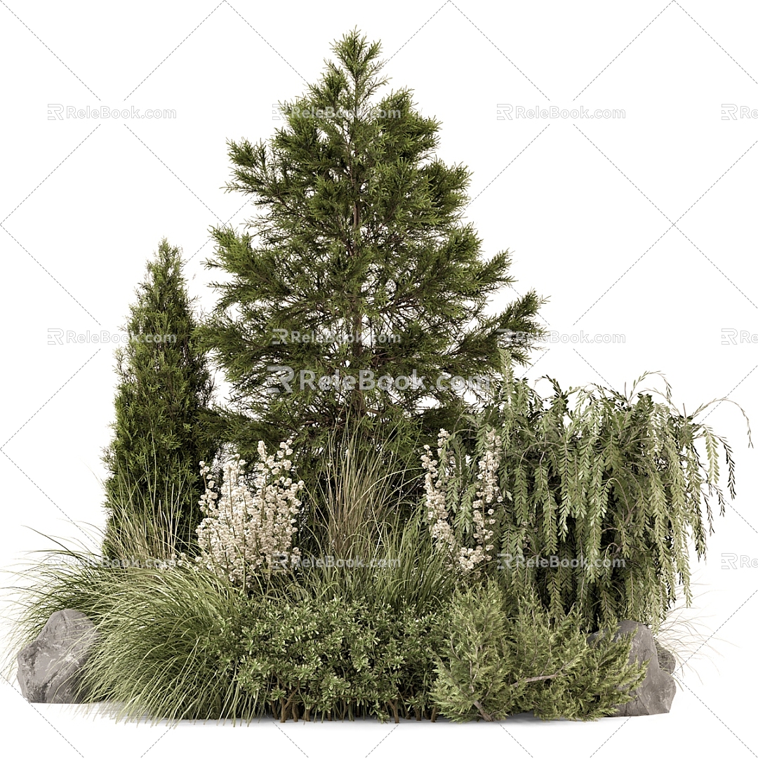 Modern Plants Outdoor Plants 3d model