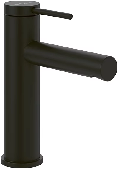 Sleek Matte Black Modern Faucet Handle Design With Contemporary Smooth Finish 3d model