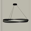 Modern Circular Chandelier with Metal Frame and Crystal Accents for Elegant Interior Design