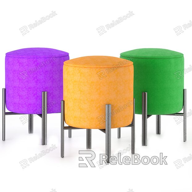 Modern sofa stool stool model