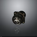 Military Weapon Safety Knob Component With ARM SAFE Markings And Tactical Metal Design