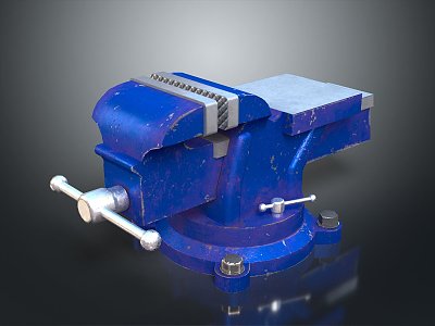 Vise vise tools Hardware tools Processing tools Furniture Realistic 3d model