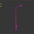 Outdoor Street Lamp Equipment With Durable Lamp Post And Energy Efficient Head