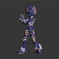 Robot Robot Assistant Small Robot Robot Butler Robot Butler Figure Game Figure 3d model