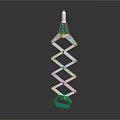 Modern telescopic frame telescopic tools hardware tools 3d model