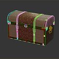 Modern Chest Treasure Chest 3d model