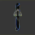 Headphone Speaker Internal Cable Structure With Curved Black Wire And Colorful Connectors