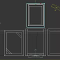 Modern Certificate Photo Frame 3d model