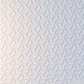 Decorative White Textured Wall With Modern Geometric 3D Pattern Design 3d model