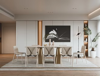 Modern Restaurant 3d model