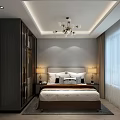 Modern Light Luxury Living And Dining Room With Stylish Chandelier And Comfortable Sofa Interior Design