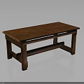 Wooden Bench Furniture With Slatted Seat Simple Design And Sturdy Structure For Home Living Space