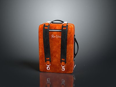 Camping backpack travel bag travel backpack camping bag mountaineering bag hiking backpack travel bag 3d model