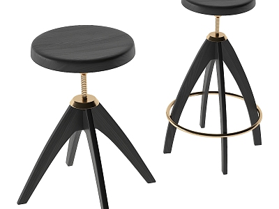 Modern Bar Stool 3d model