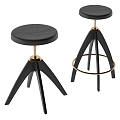 Modern Bar Stool 3d model