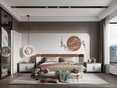 Modern Bedroom 3d model