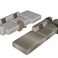 Tuo Divano Modern Multiplayer Sofa Module Sofa Combination Sofa Set Sofa Cream Style Sofa Tofu Block Sofa 3d model