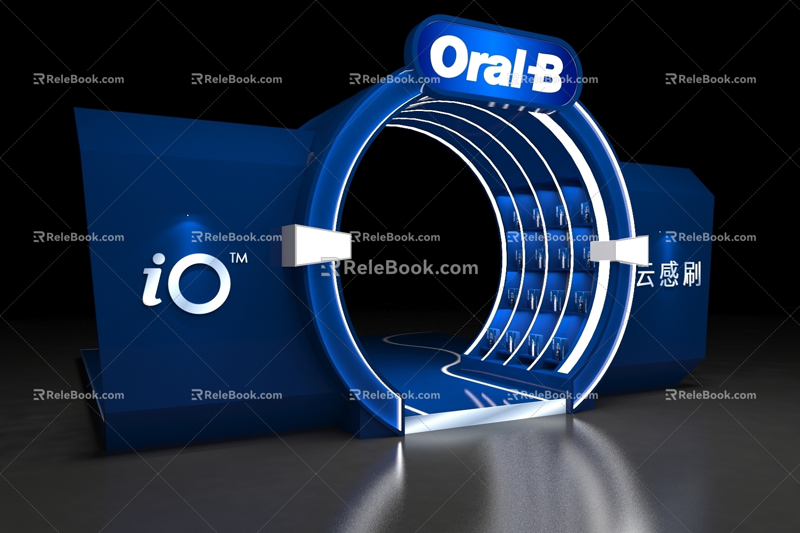 Arch Technology Arch Technology Door Head Beautiful Chen 3d model