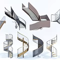 Modern Spiral Staircase Various Designs With Metal Railings Glass Panels And Architectural Styles