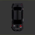 Muddy Off Road Racing Car With Number 08 Red Rims And Mitsubishi Badge