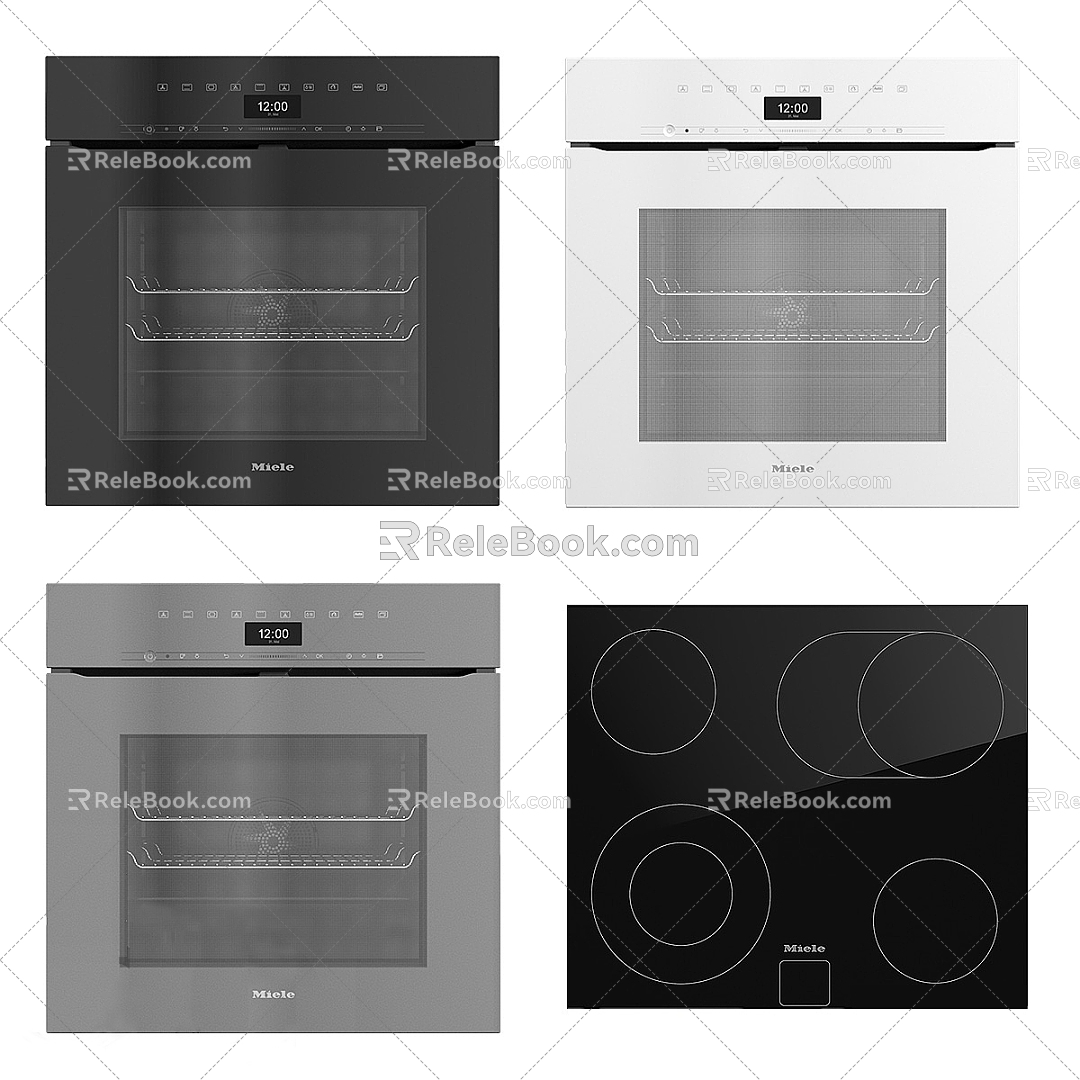 Kitchen Appliances 3d model