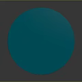 Biologically Inspired Blue Circular Device With Leaf Like Suspended Structure On Gray Background