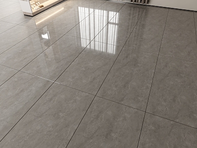 Grey Tile Glow Tile Full-body Marble Living Room Floor Tile model