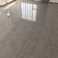 Grey Tile Glow Tile Full-body Marble Living Room Floor Tile 3d model