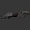 Primitive Weapons With Stone Heads And Metal Rods Crossed Design Handcrafted Ancient Battle Tools