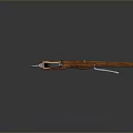 Crossbow Mechanical Crossbow Shift Bow and Arrow Shoot Far Equipment Weapons High-tech Crossbow 3d model