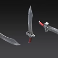 Three Shading Two Dao European and American Style Hand-painted Style Realistic Style Game Style 3d model
