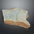 Natural Wooden Stone Block Featuring Raw Texture And Earthy Tones For Decor Projects