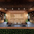 Modern Gallery Regional Landscape Node 3d model