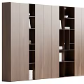 Modern Bookcase Bookshelf 3d model