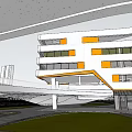 Style School 3d model