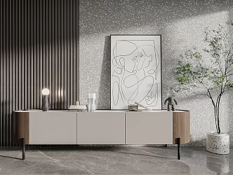 Modern TV Cabinet 3d model