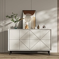 Decorative cabinet 3d model