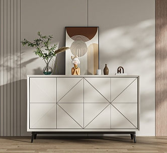 Decorative cabinet 3d model