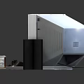 modern game console TV 3d model