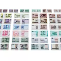 Assorted Banknotes Collection with Different Denominations and Colorful Designs