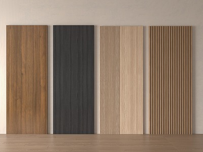 Modern wall panel 3d model