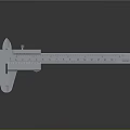 Blue Vernier Caliper With Measurement Scale For Precision Measuring Tool