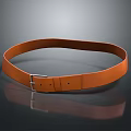 High Quality Brown Leather Belt With Metal Buckle And Classic Style Design